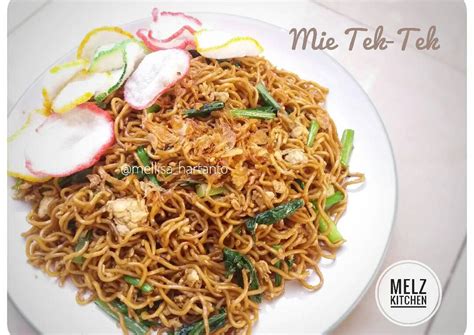 Resep Mie Tek-Tek oleh Melz Kitchen | Resep | Resep mie, Resep, Resep ...