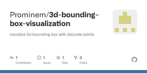 GitHub - Prominem/3d-bounding-box-visualization: visualize 3d bounding box with discrete points