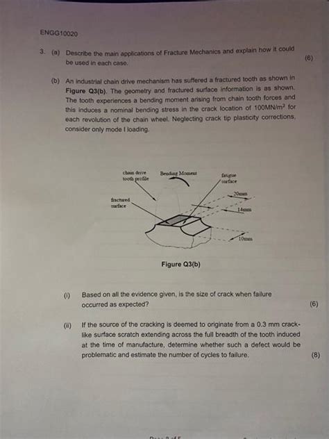 Solved 3. (a) Describe the main applications of Fracture | Chegg.com