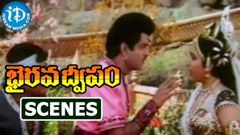 Bhairava Dweepam Movie Scenes - Minister Complaining About Vijaya Kumar's Son - Balakrishna ...