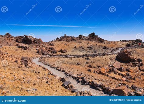 Volcano Teide in Tenerife Island - Canary Spain Stock Photo - Image of ...