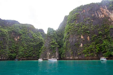 The Blue Lagoon in Thailand. Stock Image - Image of krabi, mount: 93864325