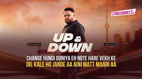 UP & DOWN LYRICS - Deep Jandu