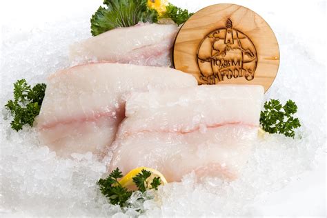 Fresh Halibut Fillet- per lb - 10th & M Seafoods