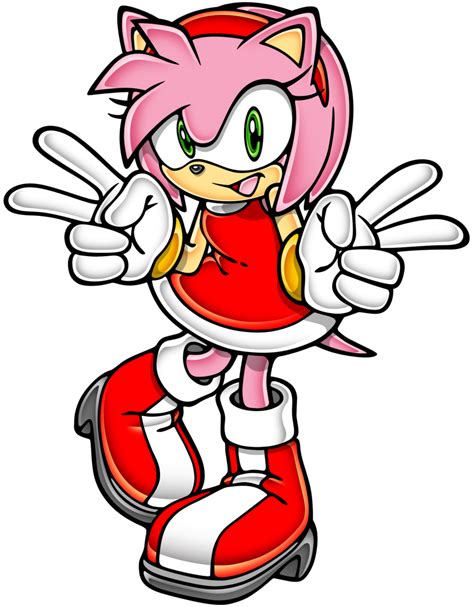 cute pictures of sonic charicters: grown up amy rose