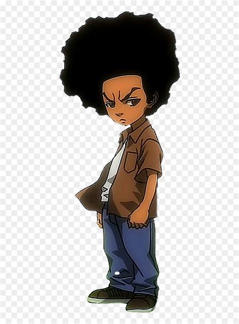 #huey #boondocks - Huey Freeman Clothes, HD Png Download - 424x1060(#5959626) - PngFind