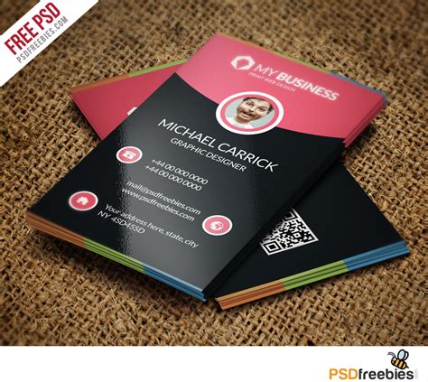 20+ Free Business Card Templates PSD – Download PSD