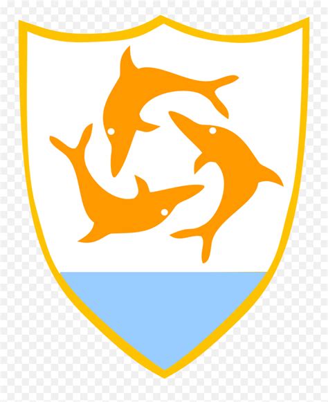 Coat Of Arms Of Anguilla - Anguilla Flag Emoji,Anguilla Flag Emoji ...