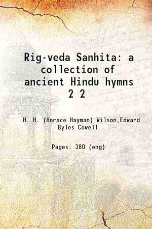 Rig-veda Sanhitá : a collection of ancient Hindu hymns a collection of ...