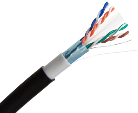 CAT6A Shielded Bulk Ethernet Cable w/Waterblock, Direct Burial, 23 AWG ...