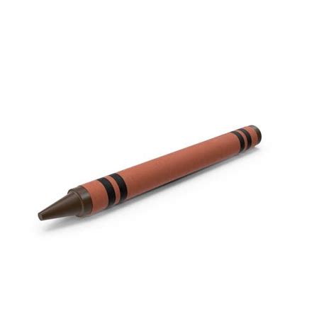 Brown Crayon by PixelSquid360 | Crayon, Ap art, Colorful art