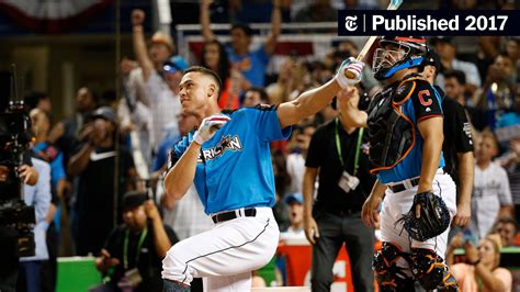 At the Home Run Derby, Aaron Judge Makes Baseballs His Victims - The ...