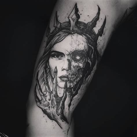 Share more than 71 hel norse mythology tattoo best - in.cdgdbentre