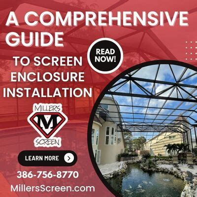 A Comprehensive Guide to Screen Enclosure Installation