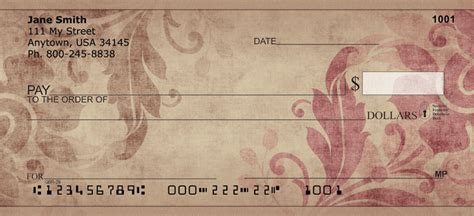 Vintage Is New Again Personal Checks