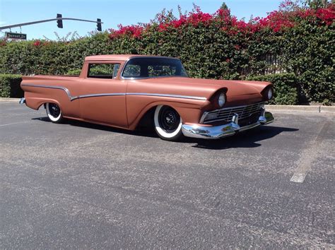 lowered 1957 Ford Ranchero custom truck | Custom trucks for sale ...