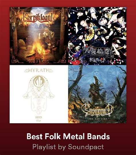 BEST FOLK METAL BANDS - Spotify Playlist by Soundpact