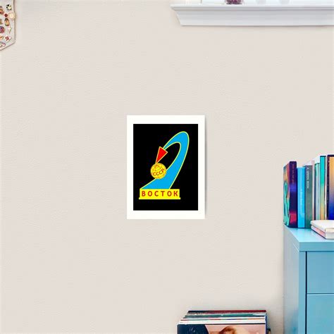 "Vostok 1 Space Mission Patch" Art Print for Sale by oddmetersam | Redbubble