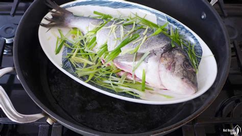 Steamed Fish, the Chinese Way (清蒸鱼) - Red House Spice