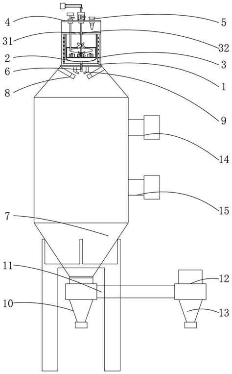 Vacuum induction gas atomization equipment for preparing metal matrix ...