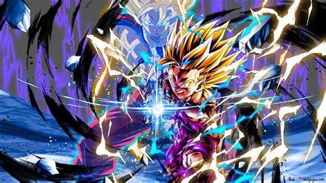 Super Saiyan 2 Gohan de Dragon Ball Z [Dragon Ball Legends Arts] pour ordinateur de bureau HD ...