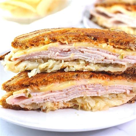 Turkey Reuben Sandwiches • Now Cook This!