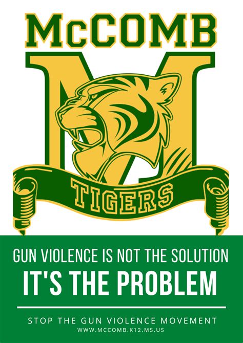 McComb School District "Stop The Gun Violence Movement" | Denman Junior ...