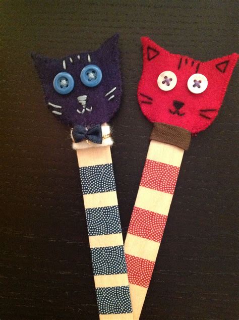 Felt bookmarks