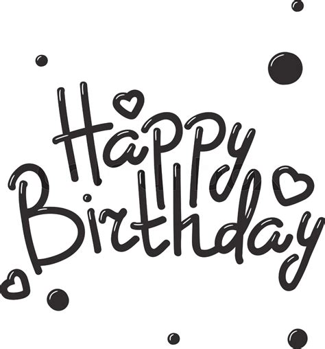 Happy Birthday Text PNG Image PNG, SVG Clip art for Web - Download Clip Art, PNG Icon Arts