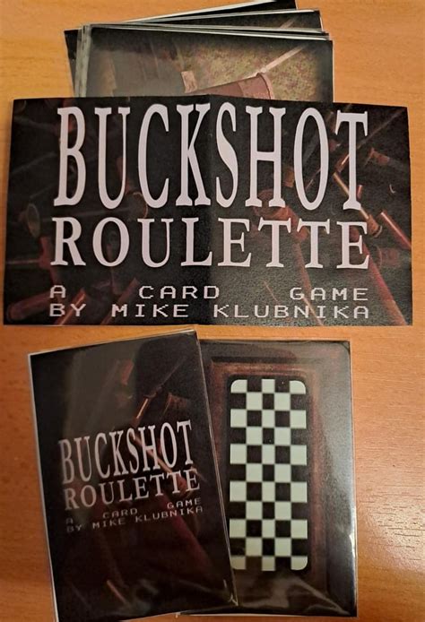 I've made a buckshot roulette card game : r/BuckshotRouletteFans