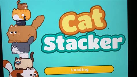 CAT STACKER GAME - YouTube