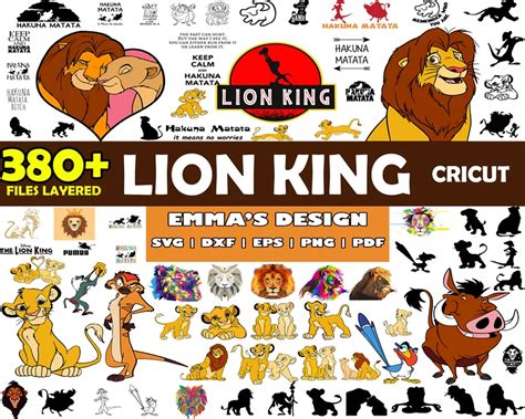 The Lion King Bundle Svg, The Lion King Svg, The Lion King C - Inspire Uplift