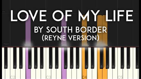 Love of My Life by South Border (Reyne version) sheet music - Payhip