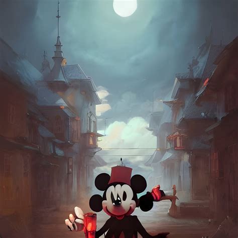 Anime Mickey Mouse Horror Fan Art 5 by MarkDeuce on DeviantArt