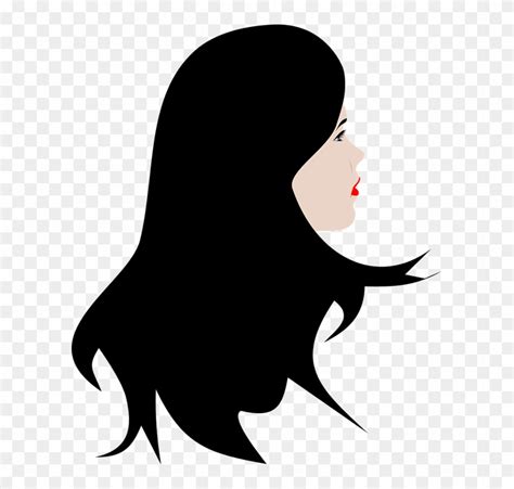 Back - Long Hair Clipart - Free Transparent PNG Clipart Images Download