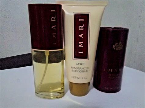 AVON IMARI PERFUME Love Struck Gift Set in Red Heart-Shaped Basket IMARI 1992