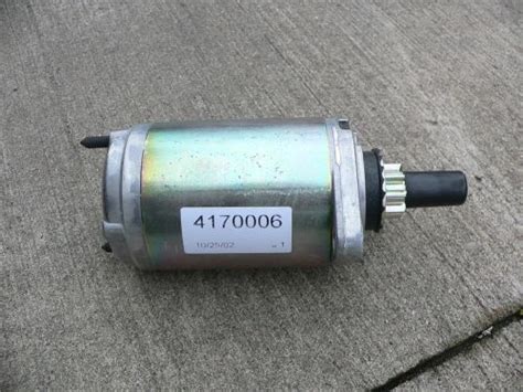 Purchase New Polaris Starter 4170006 fits a lot of Polaris Snowmobiles ...