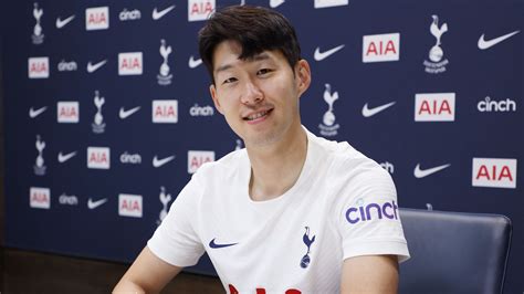 Heung-Min Son: Tottenham forward signs new four-year deal until 2025 ...