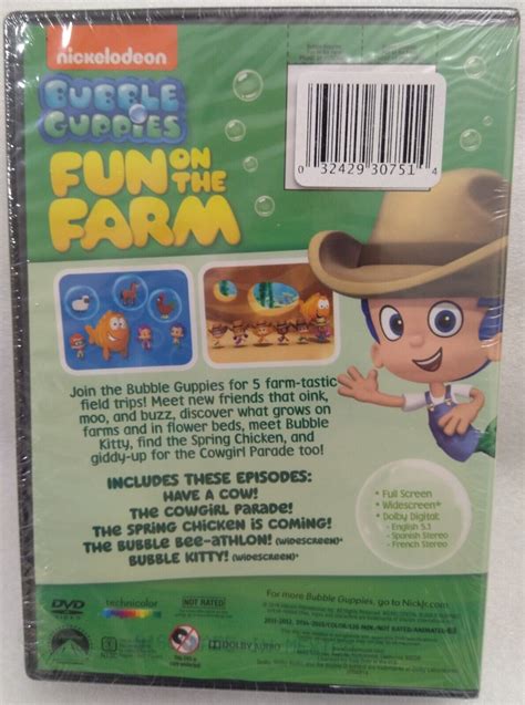 DVD Bubble Guppies - Sunny Days! and Fun On The Farm 2-Disc Set (VHS, 2016) NEW | eBay