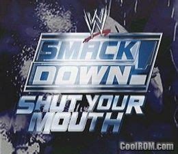 WWE SmackDown! - Shut Your Mouth ROM (ISO) Download for Sony ...