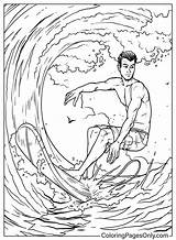 30  Surfing Coloring Pages Free Printable PDF & Online sketch template