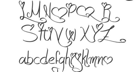 14 Cute Girly Fonts Images - Free Girly Fonts, Girly Fonts Alphabet Letters and Cute Girly ...