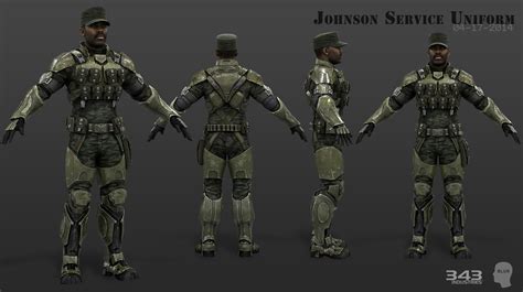 Sandifer Art - Halo 2 Anniversary - Sgt Johnson