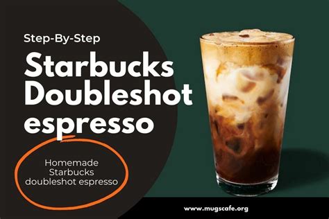 How To Make Starbucks Doubleshot Espresso At Home