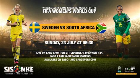 SABC Sport on Twitter: "Witness every Game-Changing moment of the FIFA WOMEN'S WORLD CUP! 🚨 Live ...