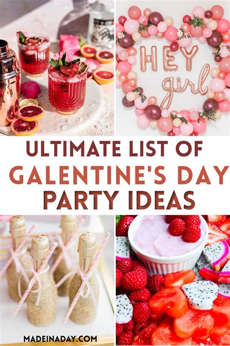 Plan The Ultimate Girl Day: Galentines Day Party Ideas | Made In A Day