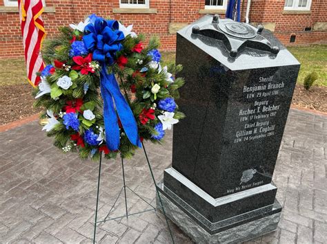 Chesterfield County Sheriff’s Office unveils memorial for officers ...