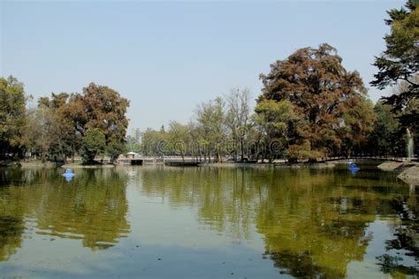 Chapultepec Park in Mexico City. Stock Image - Image of landmark, largest: 105727535