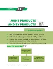 Chapter 11 - Joint Products By Products.pdf - CHAPTER 11 JOINT PRODUCTS ...