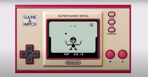 Nintendo Revives 1980s 'Game & Watch' Handheld With Super Mario Bros.